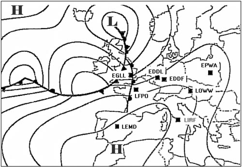 266 stratiform clouds with little or no turbulence exemple 266 stratiform clouds with little or no turbulence