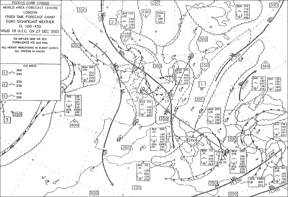 310 it shows on a plan position indicator the areas of precipitation of rain, snow and/or hail. exemple 310 it shows on a plan position indicator the areas of precipitation of rain, snow and/or hail.