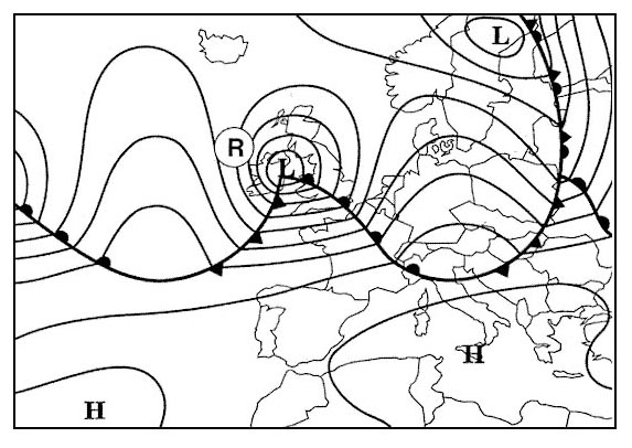 358 in the warm sector. exemple 358 in the warm sector.
